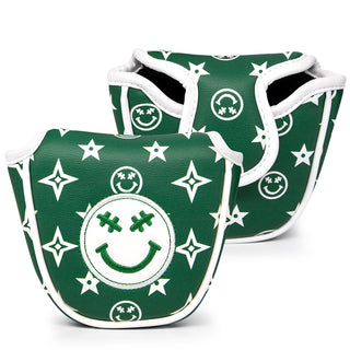 Green Pattern Popular Design for Mallet Putter Covers